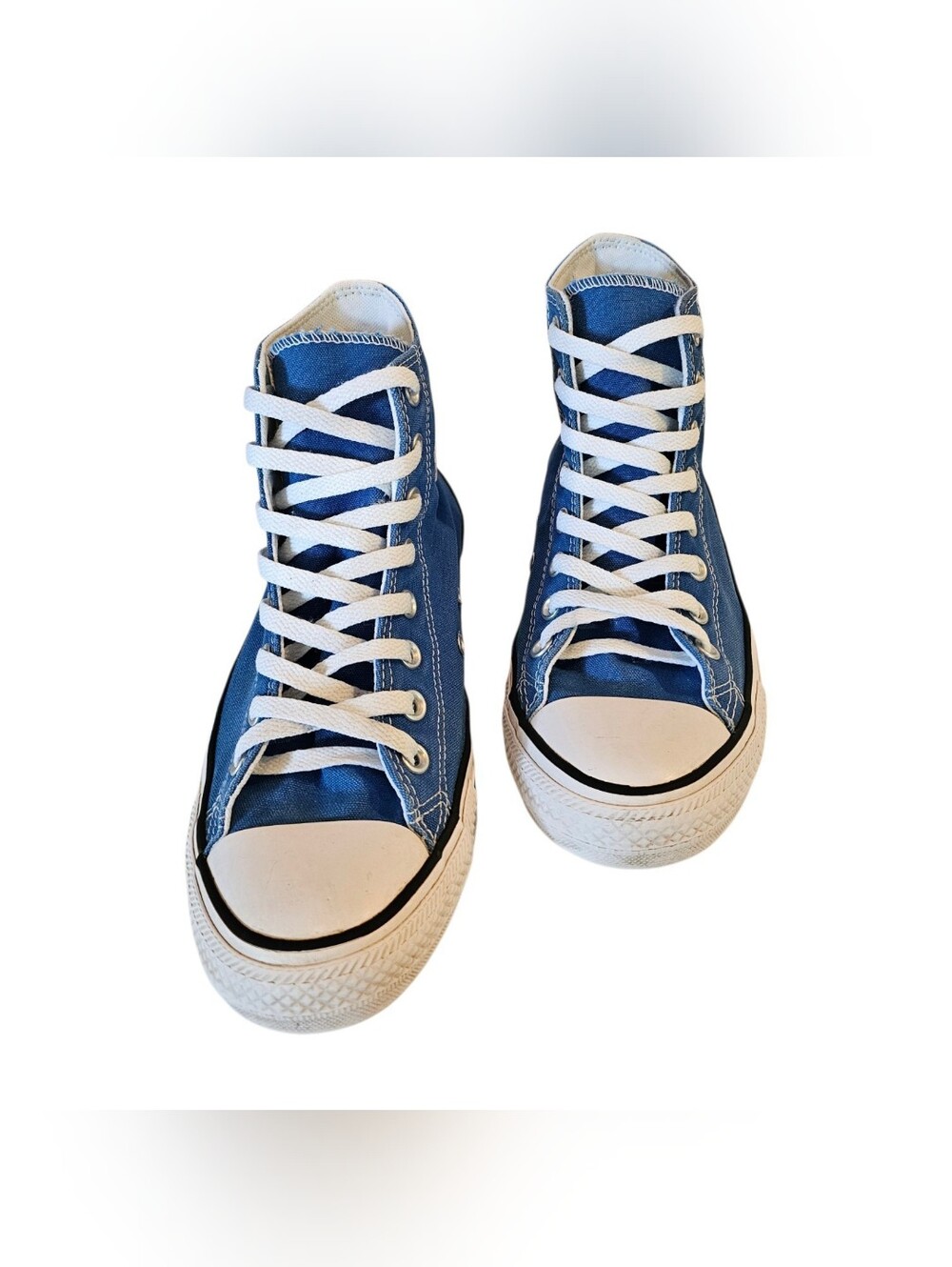 Converse Chuck Taylor All Star High Top Blue Canvas Shoes Men’s 8 Women’s 10
